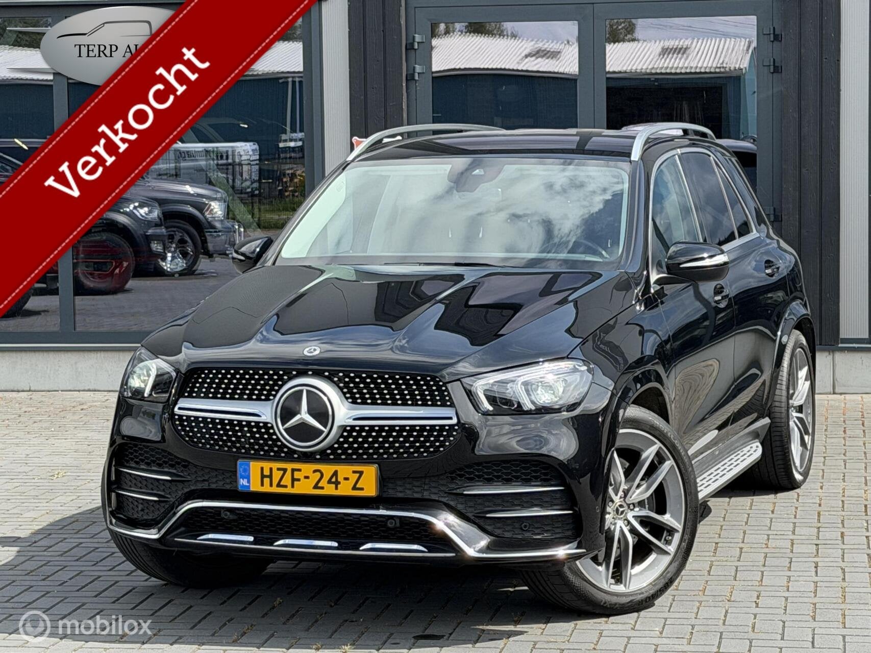 Mercedes GLE-klasse 350 e 4MATIC AMG | Luchtvering | Burmest, Auto's, Gebruikt, 4 cilinders, GLE, Zwart