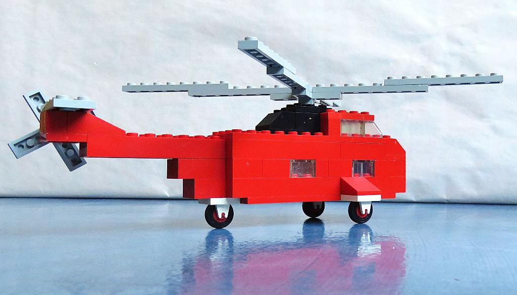 Lego Set 480-1, Rescue Helicopter, Ophalen of Verzenden, Gebruikt, Complete set, Lego