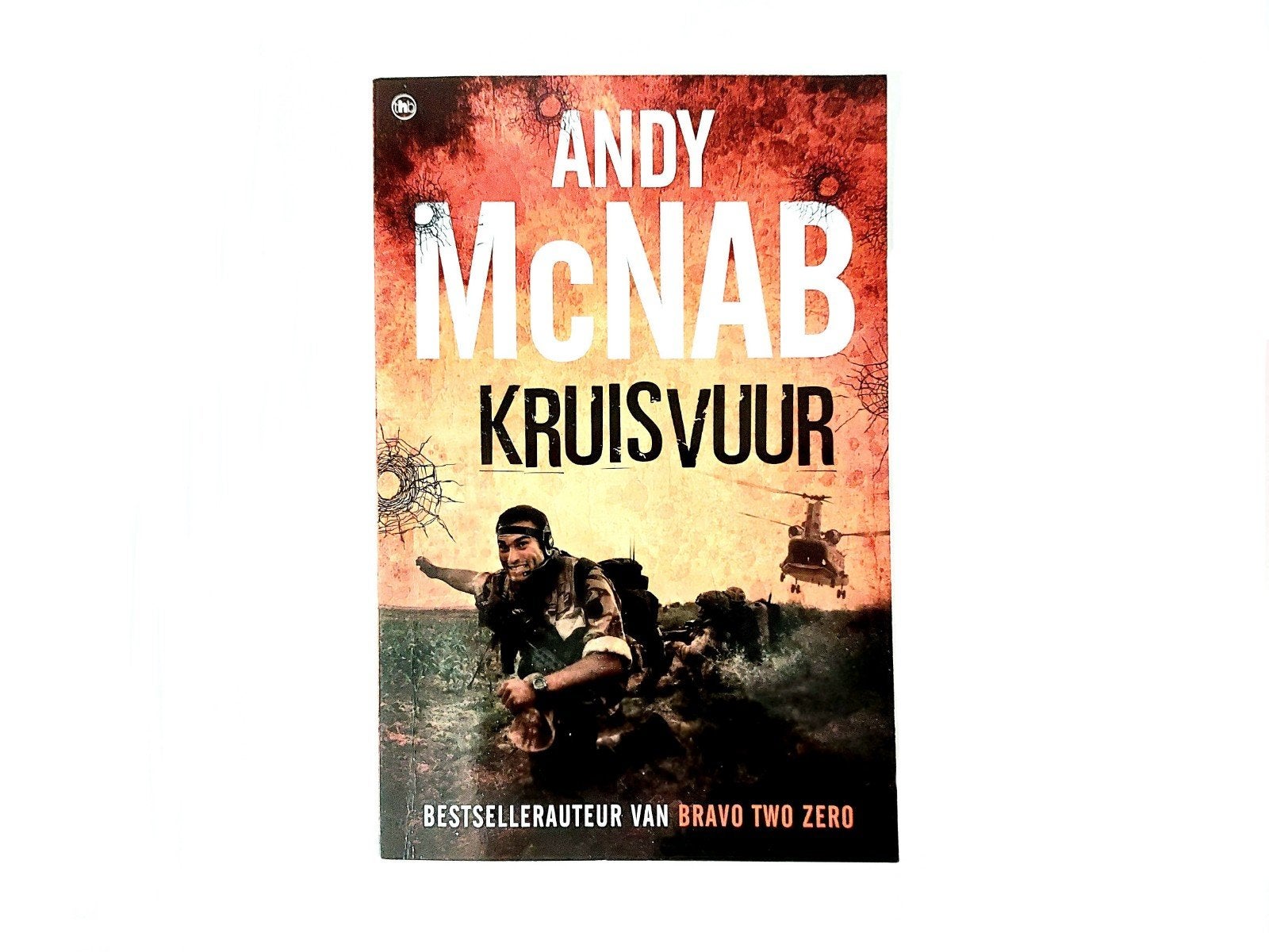 Andy McNab - Kruisvuur, Ophalen of Verzenden, Zo goed als nieuw, Andy McNab