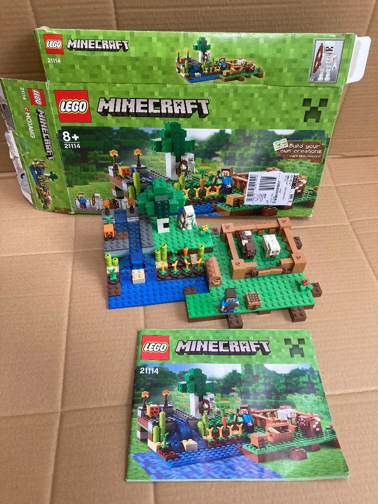 Minecraft 21114 lego, Inclusief instructies, Minecraft, Lego, Ophalen of Verzenden
