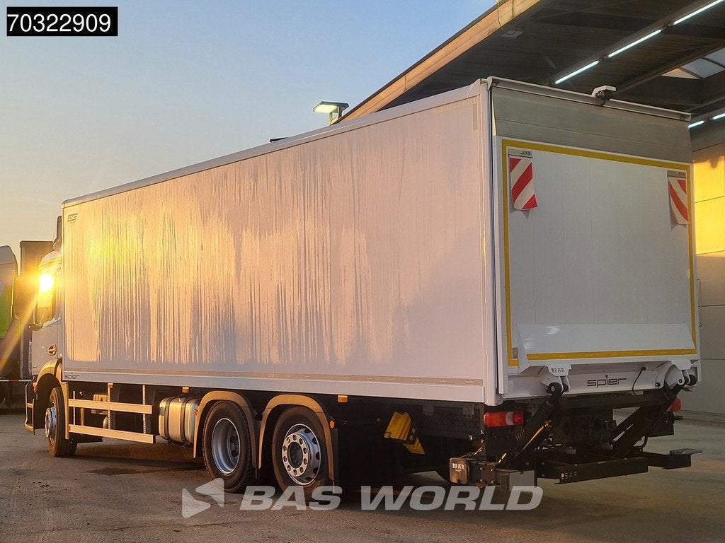 Mercedes Actros 2532 6X2 2000kg Ladebordwand Steering Axle A, Auto's, Vrachtwagens, Automaat, Stoelverwarming, Stof, Euro 6