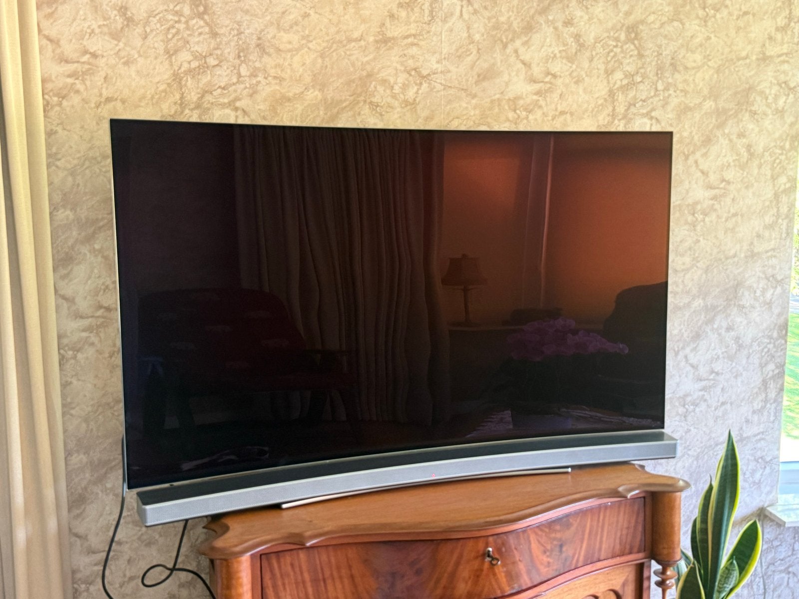 LG 55EG960V OLED TV - Gebogen scherm, Ophalen, Zo goed als nieuw, 100 cm of meer, 4k (UHD)