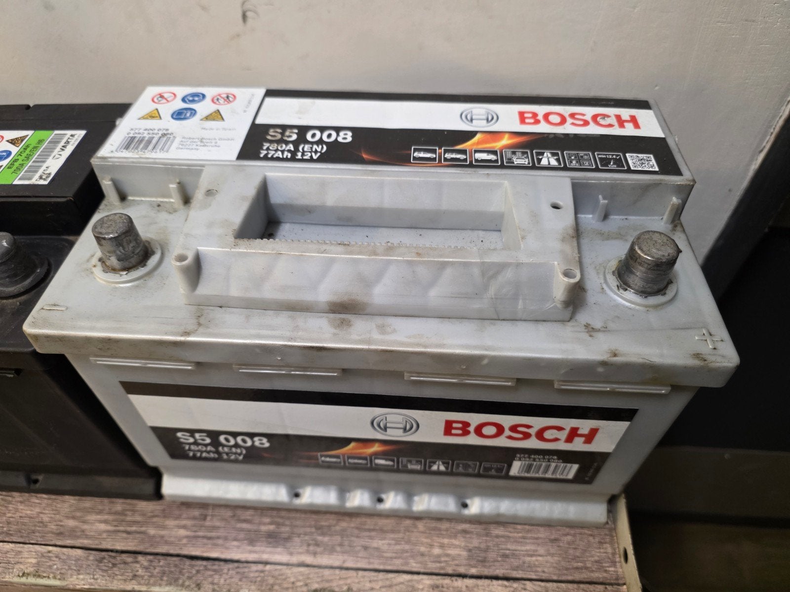Bosch 12v 77ah 780a auto accu, ., Gebruikt, ., .