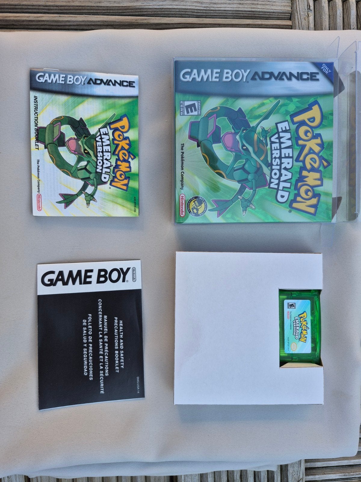 Pokémon Emerald GBA, Spelcomputers en Games, Verzenden, 1 speler, Zo goed als nieuw, Role Playing Game (Rpg)