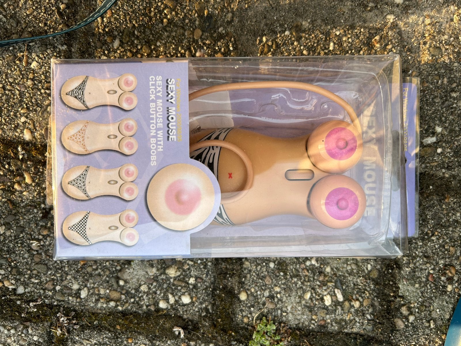 Nieuwe Sexy Muis met Klikbare Borsten - Uniek Design, Computers en Software, Muizen, Ophalen of Verzenden, Nieuw, Bedraad, Muis