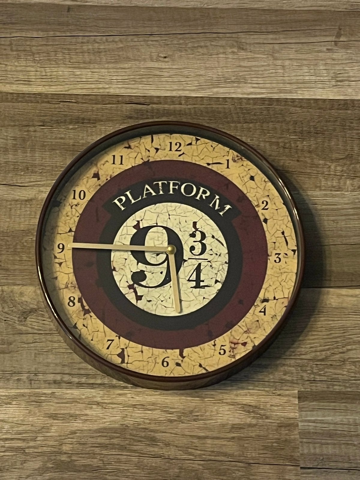 Harry Potter klok, Huis en Inrichting, Ophalen of Verzenden, Wandklok