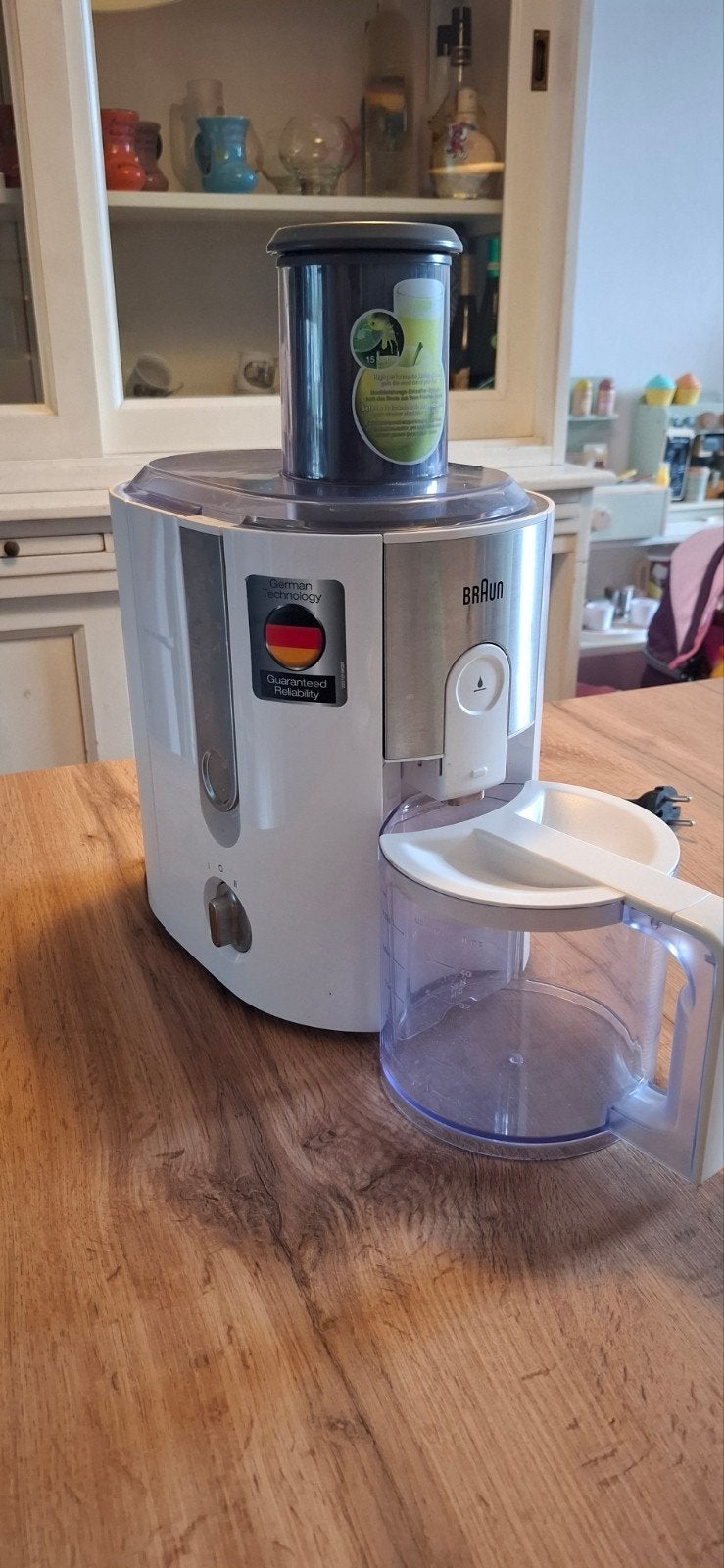 Braun sapcentrifuge - juicer, goed werkend, Ophalen, Zo goed als nieuw