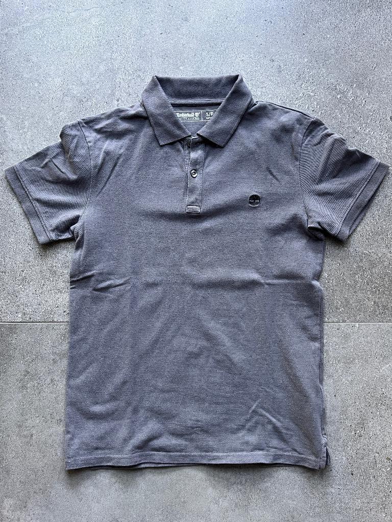 Timberland, grijze polo, maat 176, zgan, Timberland, Ophalen of Verzenden, Zo goed als nieuw, Shirt of Longsleeve