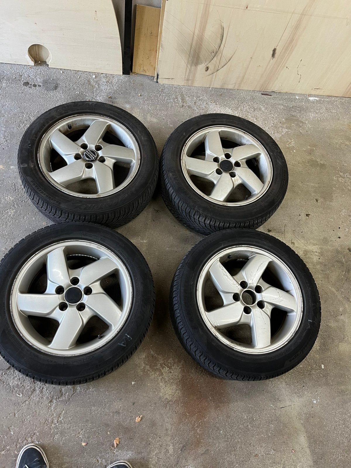 Volvo velgen sets 940/v50/s60/v70, Ophalen, 16 inch, Zomerbanden, 225 mm
