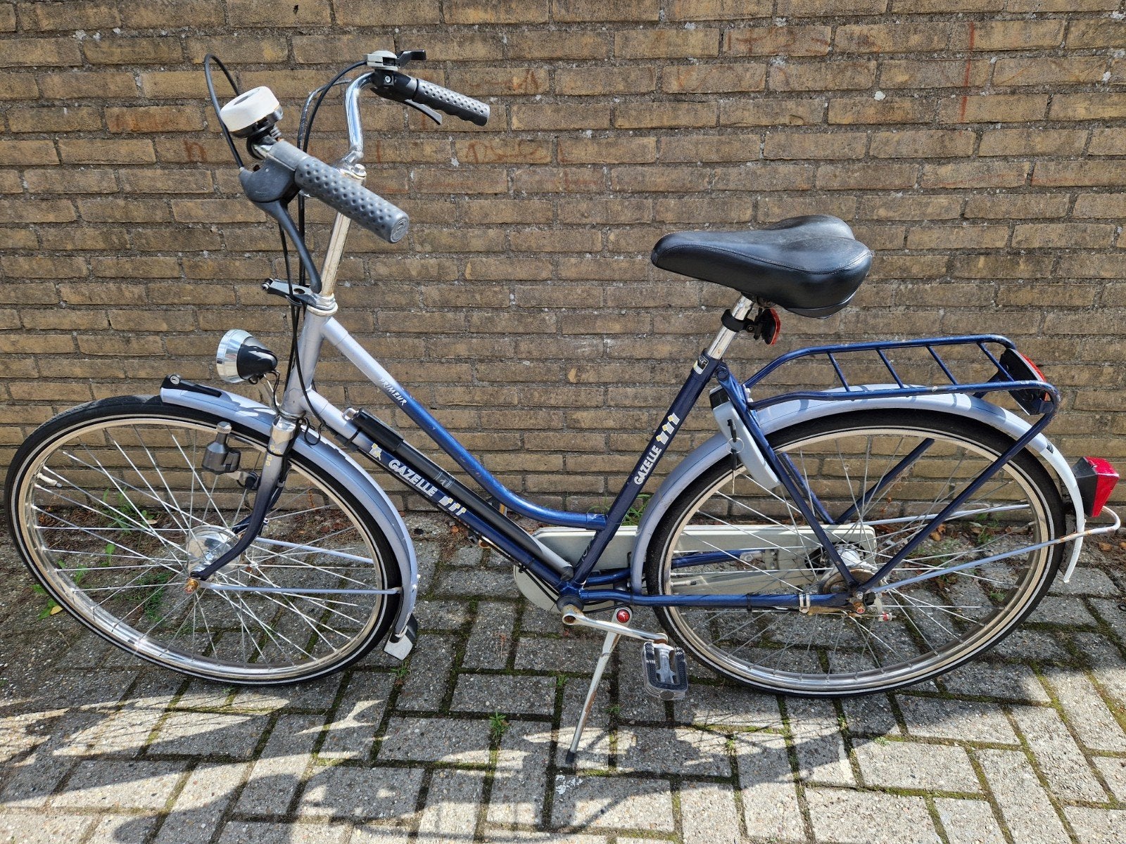 Gazelle damesfiets 28" met versnellingen, Fietsen en Brommers, Ophalen, Velgrem, (Extra) lage instap, Gazelle