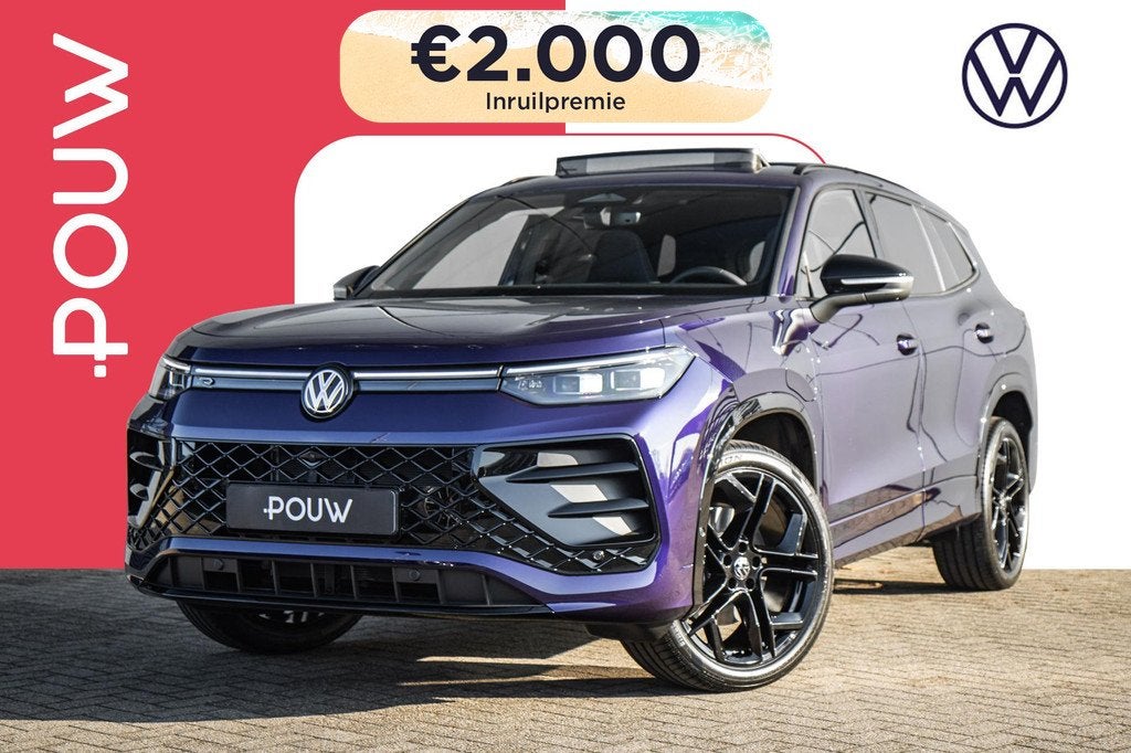 Volkswagen Tayron 1.5 eHybrid 204pk DSG R-Line Edition | LMV, Auto's, Volkswagen, Bedrijf, Te koop, Tayron, 360° camera, ABS, Achteruitrijcamera