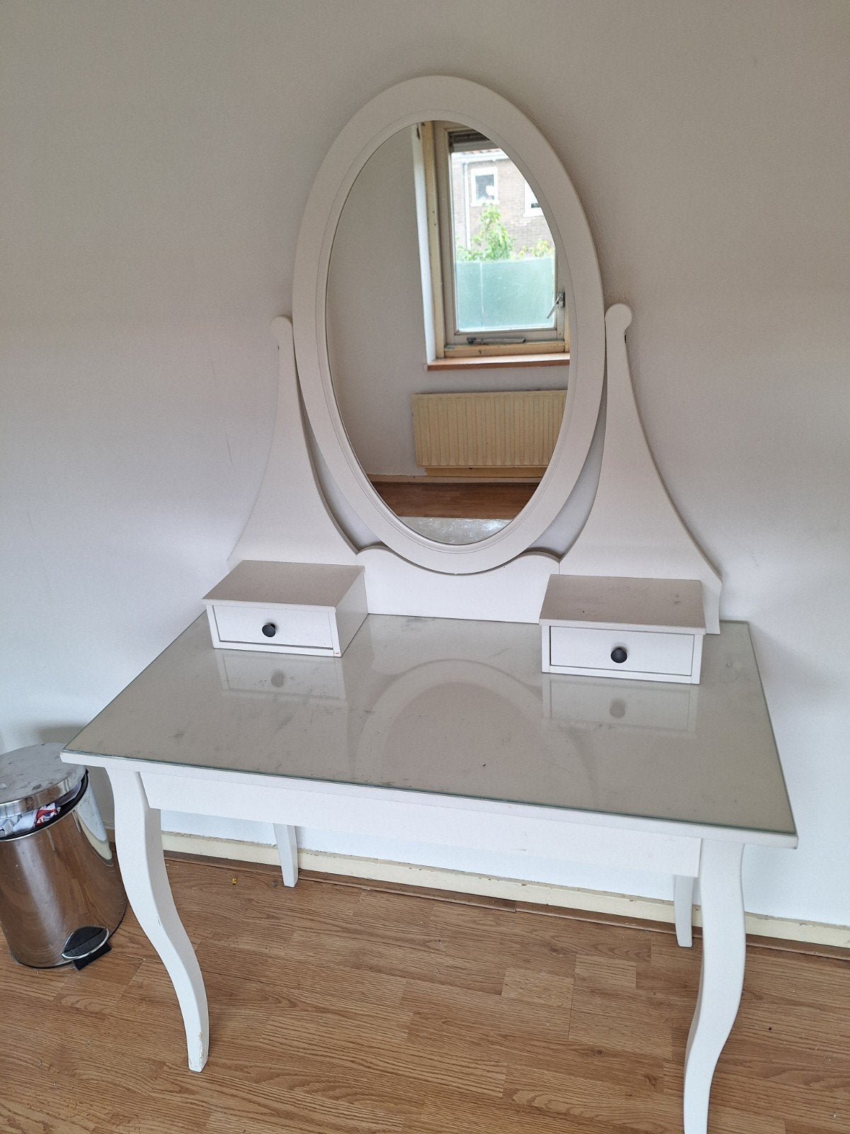 ikea Hemnes vanity, Ophalen, Gebruikt, 50 tot 100 cm, Minder dan 100 cm