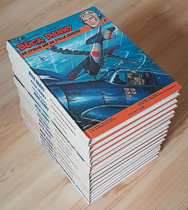 BUCK DANNY (15 integrale verzamelingen samen), Boeken, Stripboeken, Meerdere stripboeken, Ophalen of Verzenden, Gelezen, Hubinon, Charlier en Bergèse: