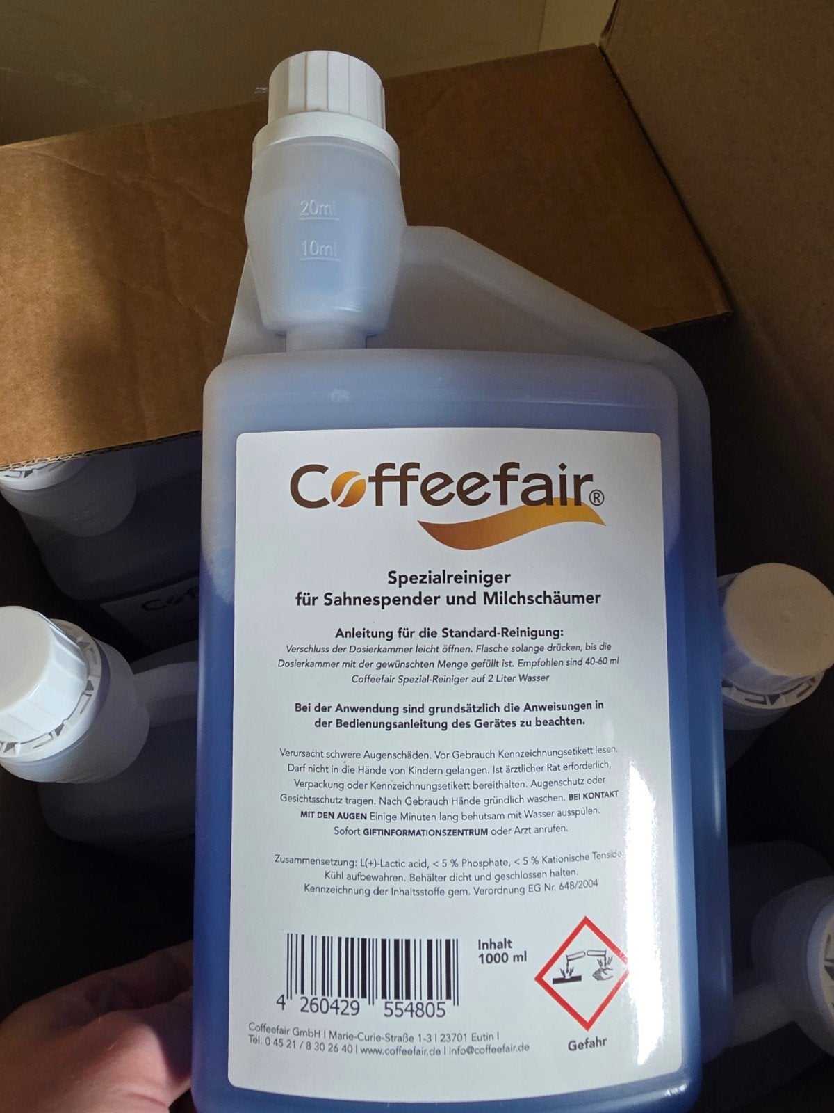Melk reiniger coffeefair, Ophalen of Verzenden, Nieuw