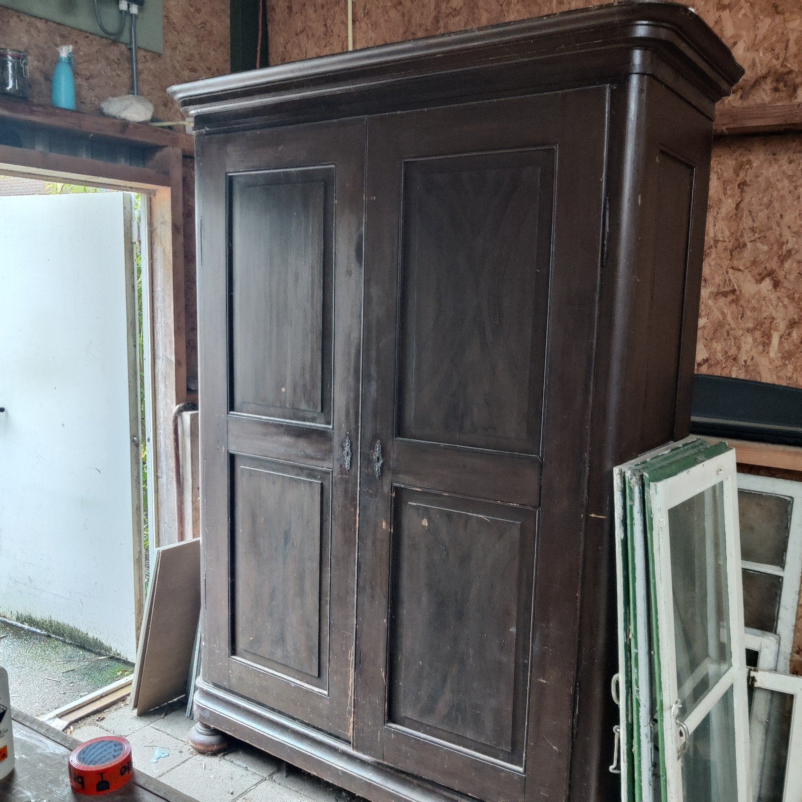 Oude demontabele kast, Ophalen of Verzenden