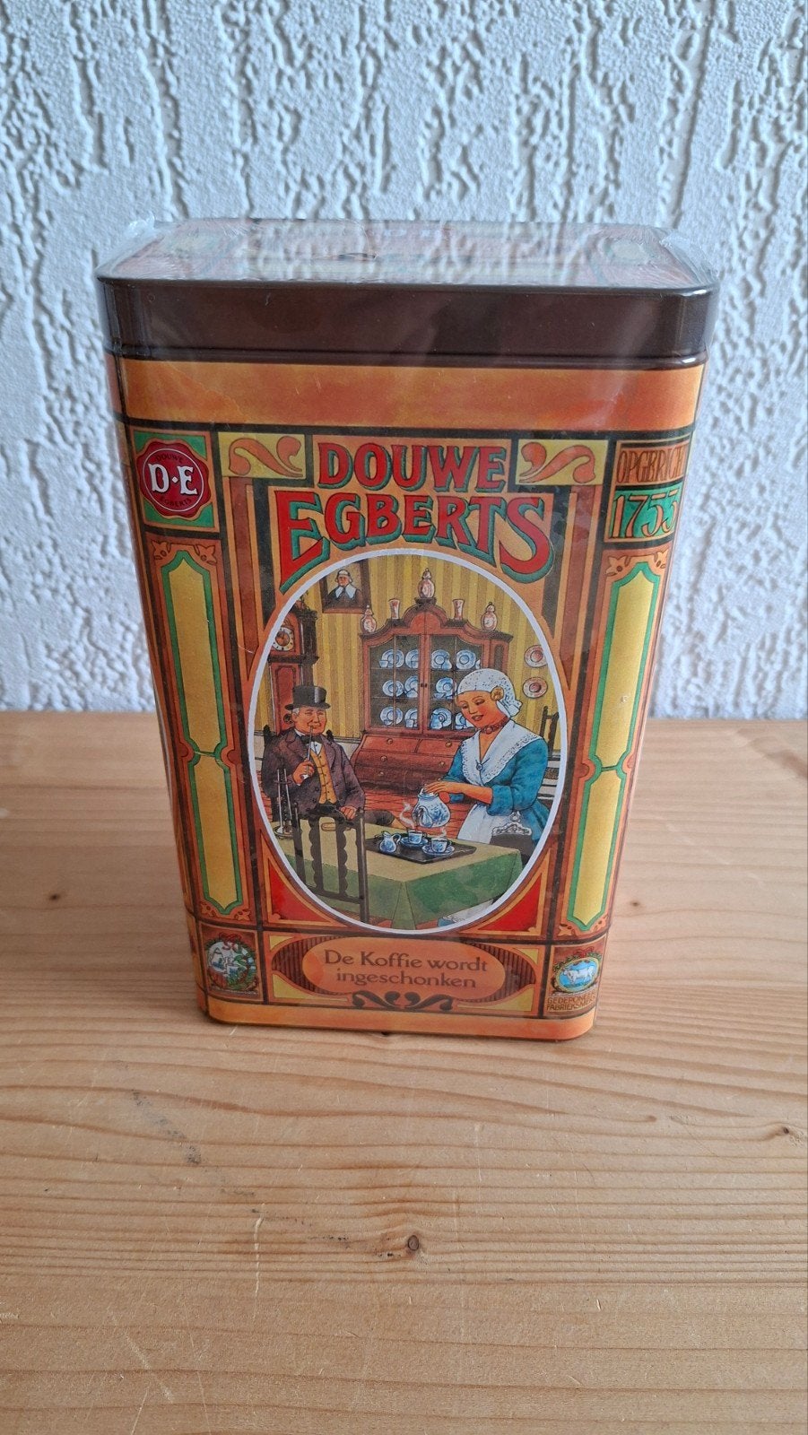 Douwe Egberts Koffieblik - Nieuw in verpakking, Verzamelen, Ophalen of Verzenden, Nieuw