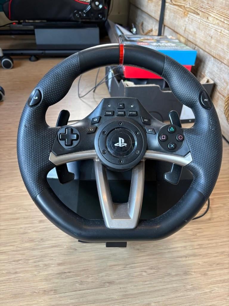 Hori apex racing wheel met pedalen, Ophalen, Zo goed als nieuw, Stuur of Pedalen, PlayStation 4