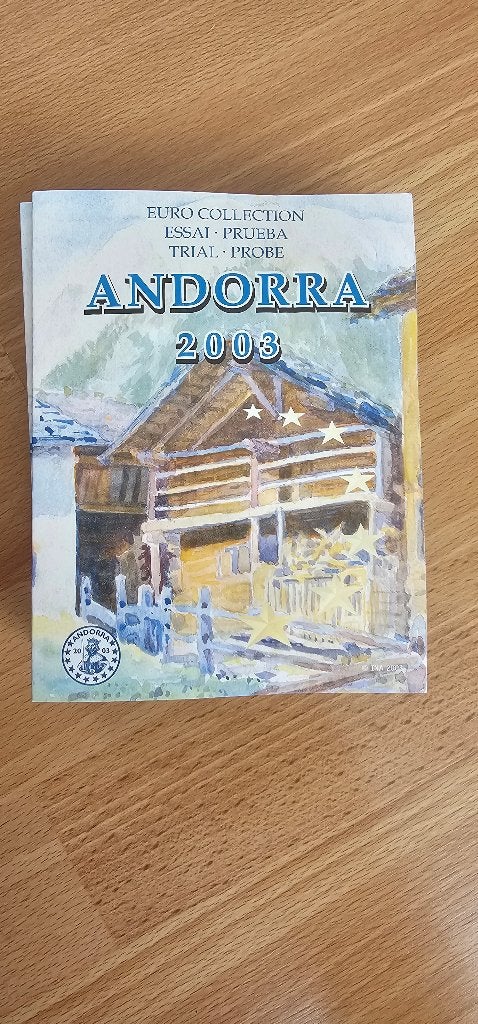 Probe munten Andora, Ophalen, Overige landen, Setje