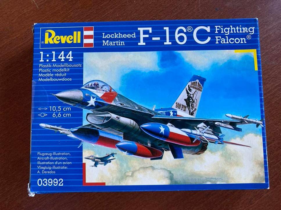 Revell F-16C Fighting Falcon Modelbouwdoos 1:144, 1:144 tot 1:200, Revell, Nieuw, Ophalen of Verzenden