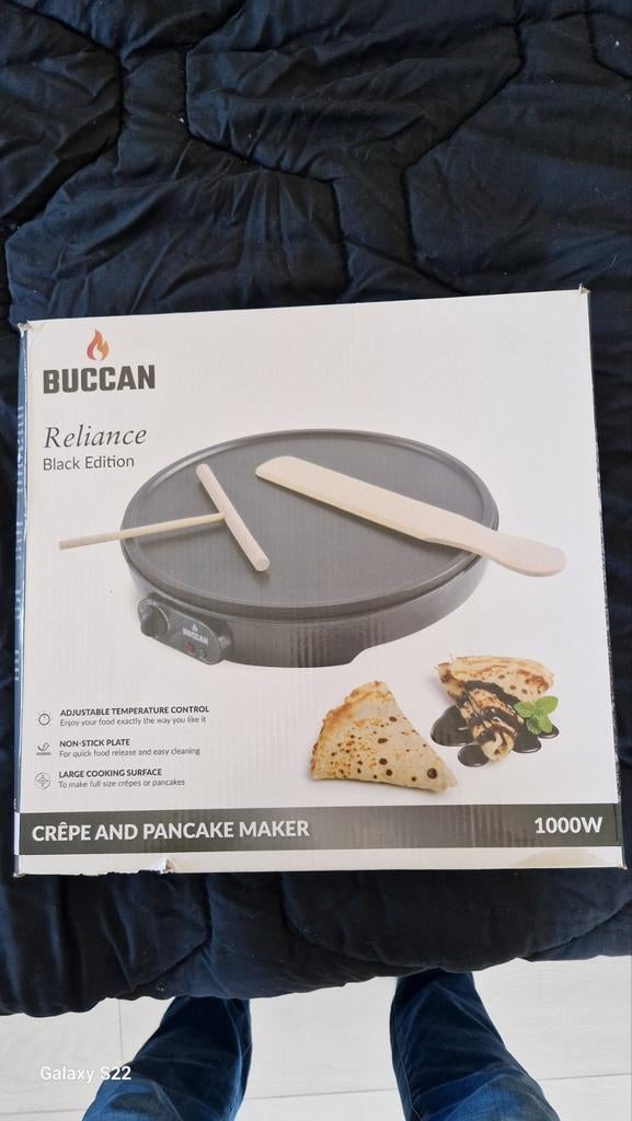 Electric pannekoek maker, Verzenden, Zo goed als nieuw