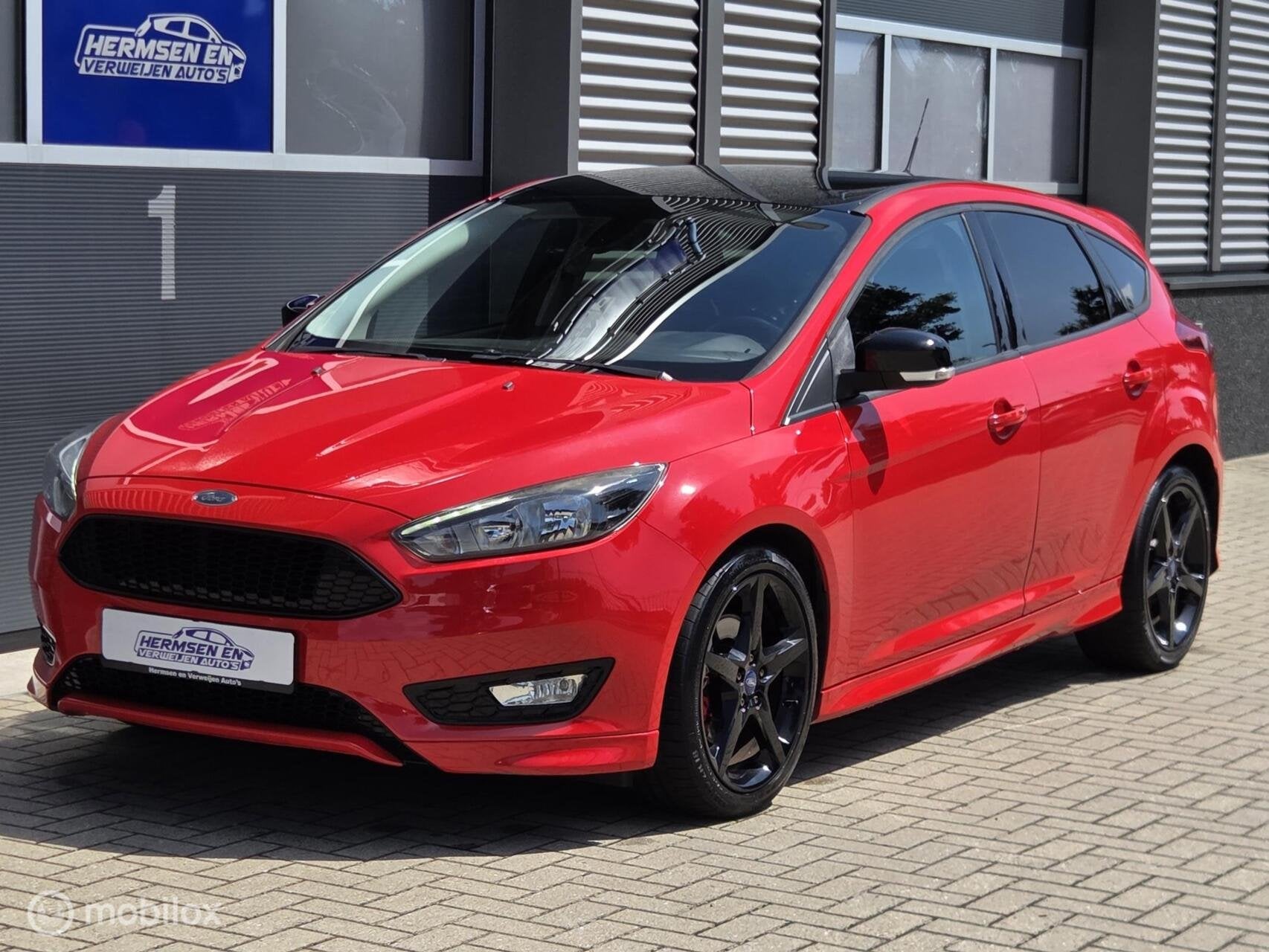 Ford Focus 1.5 EcoBoost 150pk ST-Line Red Edition distributi, Stof, 4 cilinders, 150 pk, Bedrijf