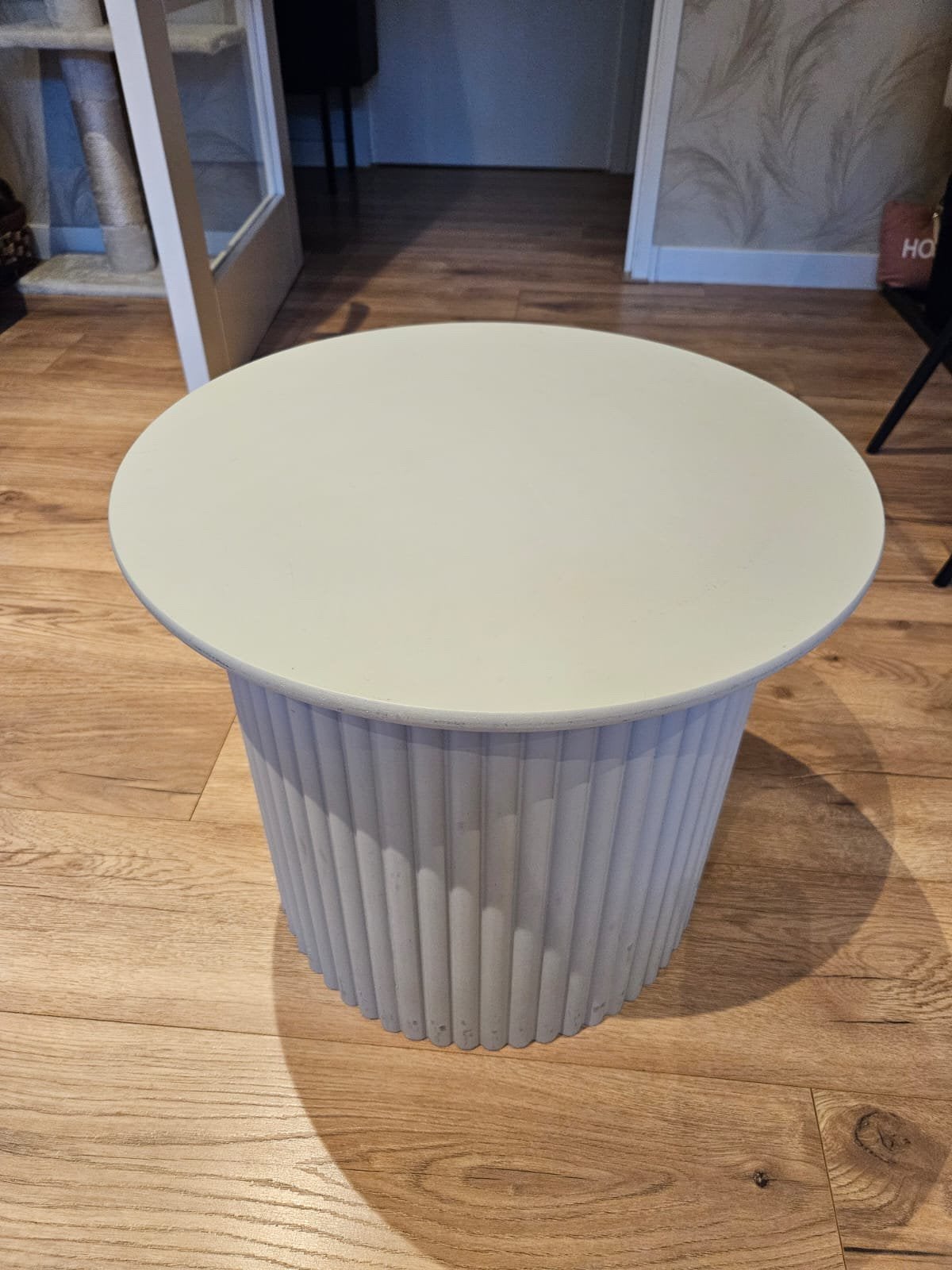 Ronde bijzettafeltje, Ophalen, Minder dan 45 cm, Minder dan 55 cm, Gebruikt