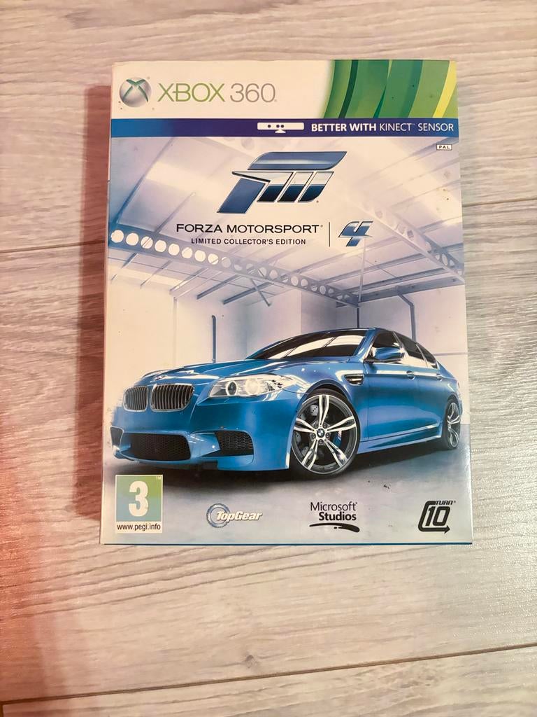 Forza Motorsport 4 Limited Collector’s Edition Xbox 360, Spelcomputers en Games, Ophalen, Gebruikt, Racen en Vliegen, Vanaf 3 jaar