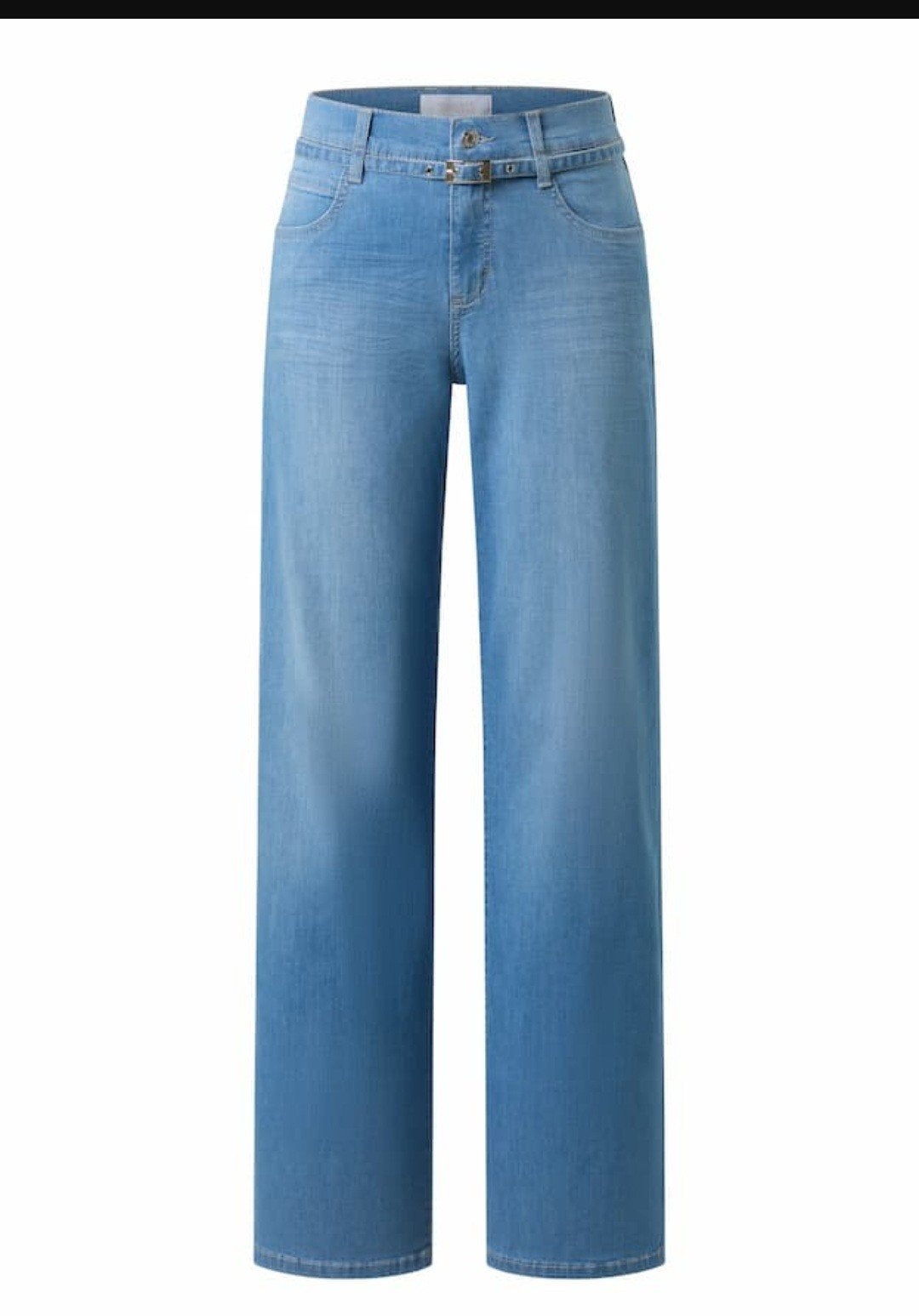 Nieuwe Angels Liz Belt Wide Leg Jeans - Maat 38, Kleding | Dames, Blauw, Nieuw, Ophalen of Verzenden, W30 - W32 (confectie 38/40)