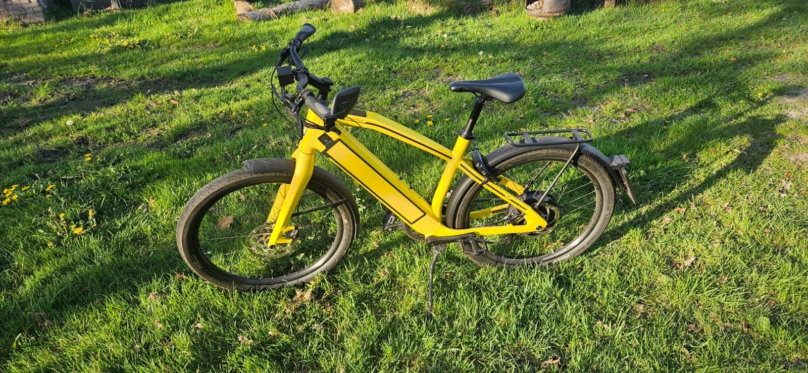 Stromer ST1 Speed Pedelec - Geel, L frame, 14.400 km, Ophalen, Gebruikt, 50 km per accu of meer, Stromer