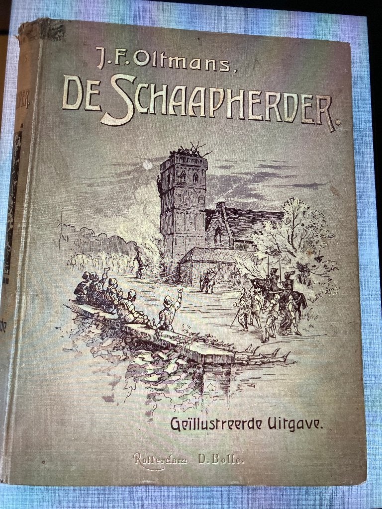 Boek "De Schaapherder. J.F.Oltmans., Ophalen of Verzenden, J.F.Olmans.