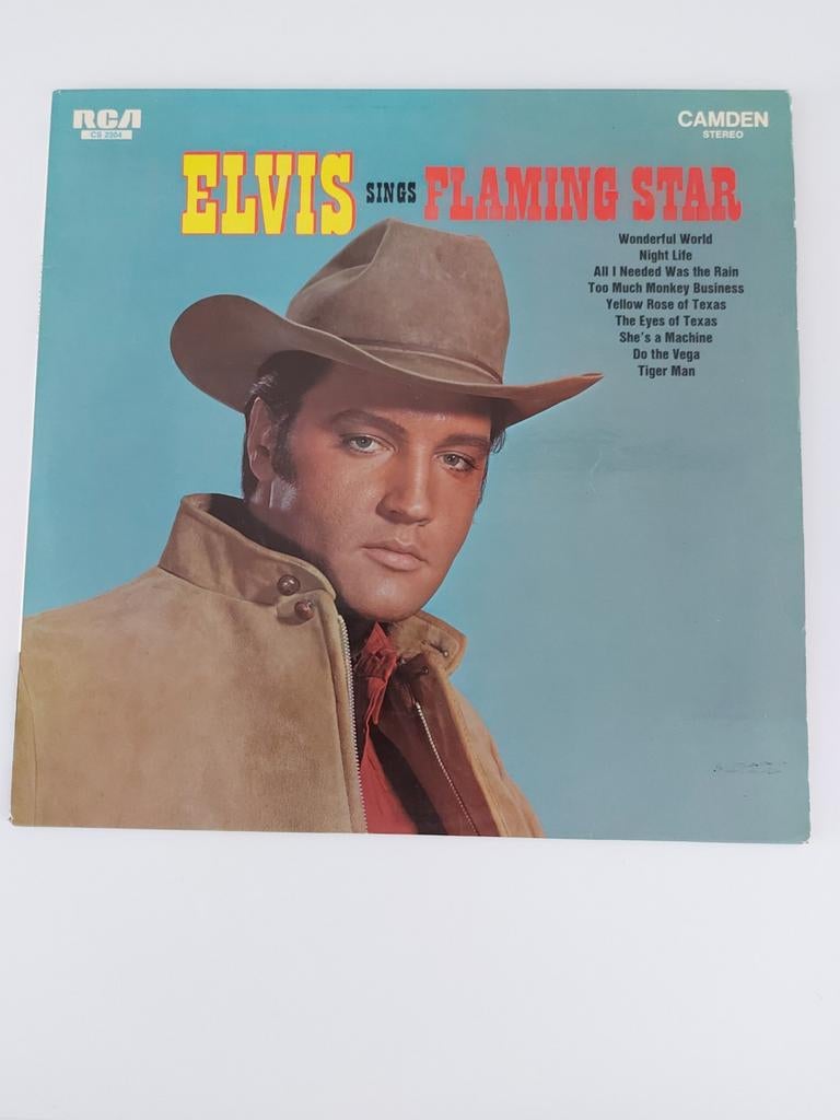 Elvis Sings Flaming Star (lp), Ophalen of Verzenden, Zo goed als nieuw, 12 inch