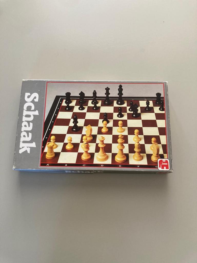 Schaakdoos - Compleet en Gebruikt, Hobby en Vrije tijd, Gezelschapsspellen | Bordspellen, Een of twee spelers, Ophalen of Verzenden