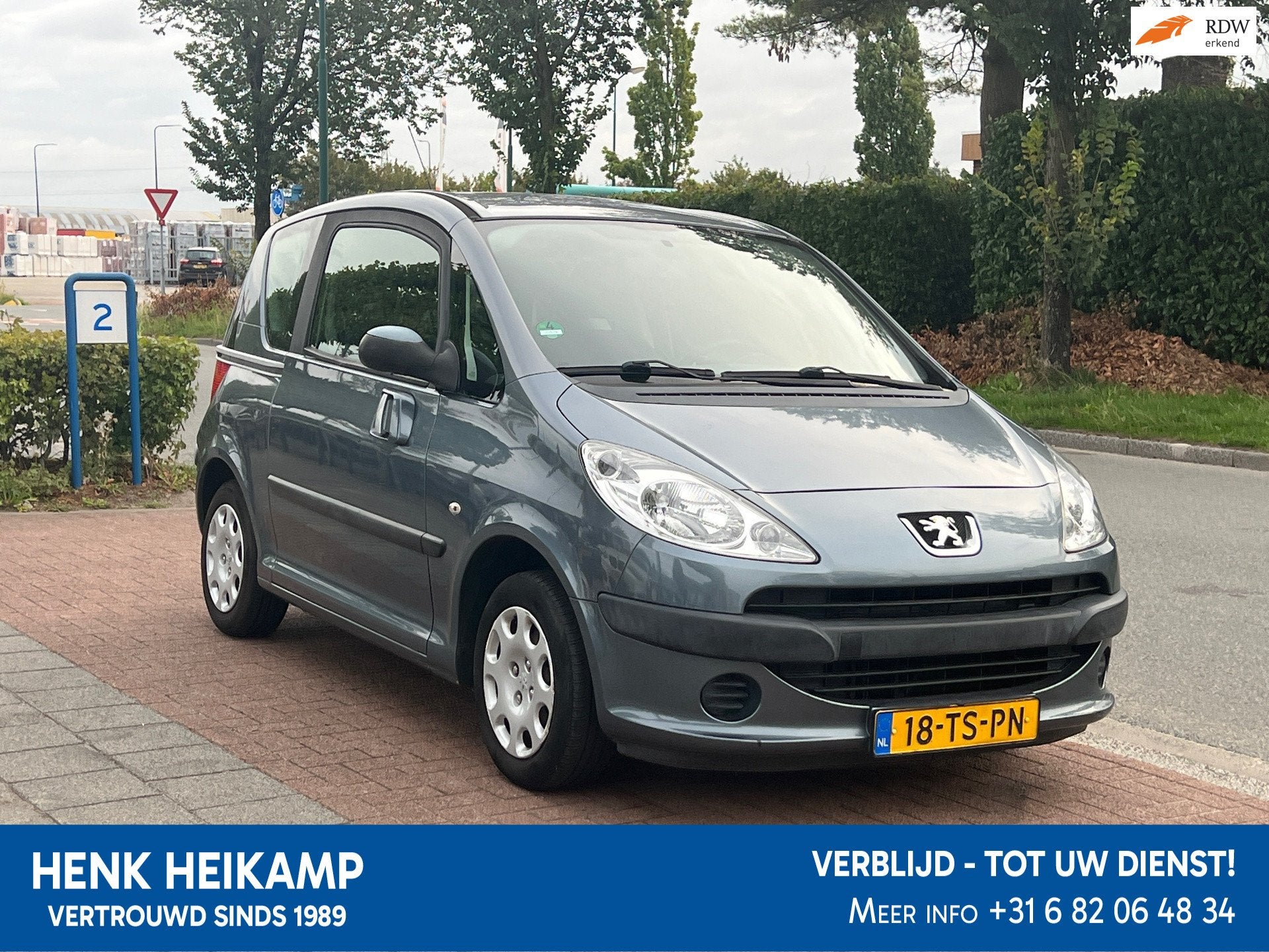 Peugeot 1007 1.4 * Brede Instap|APK 09-2027!, Voorwielaandrijving, 15 km/l, 4 cilinders, 4 stoelen
