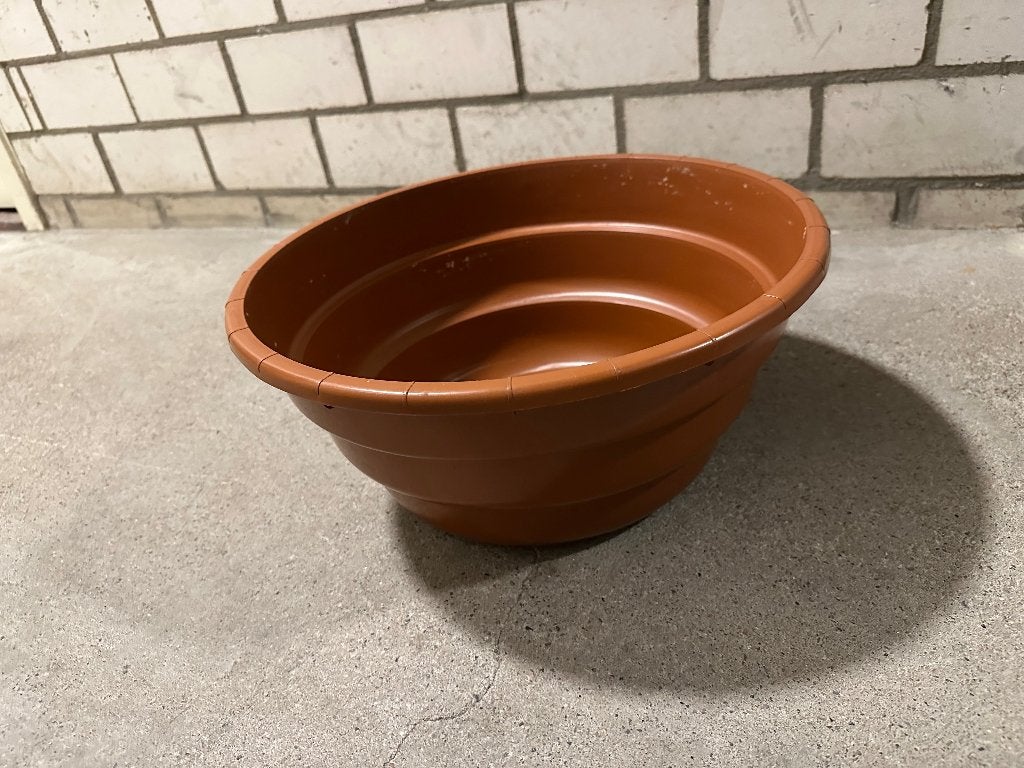 Kweekpot grote kamerplant/palm, Tuin en Terras, Kunststof, Rond, Binnen, Zo goed als nieuw
