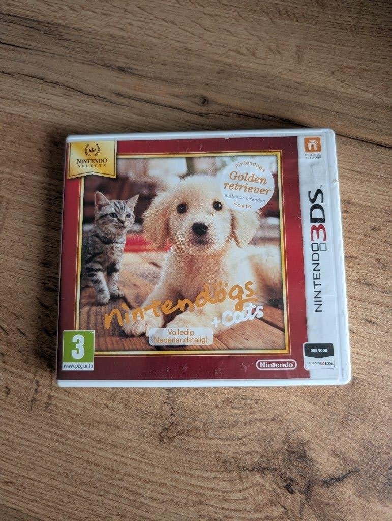 Nintendogs + Cats 3DS, 1 speler, Ophalen of Verzenden, Zo goed als nieuw, Vanaf 3 jaar
