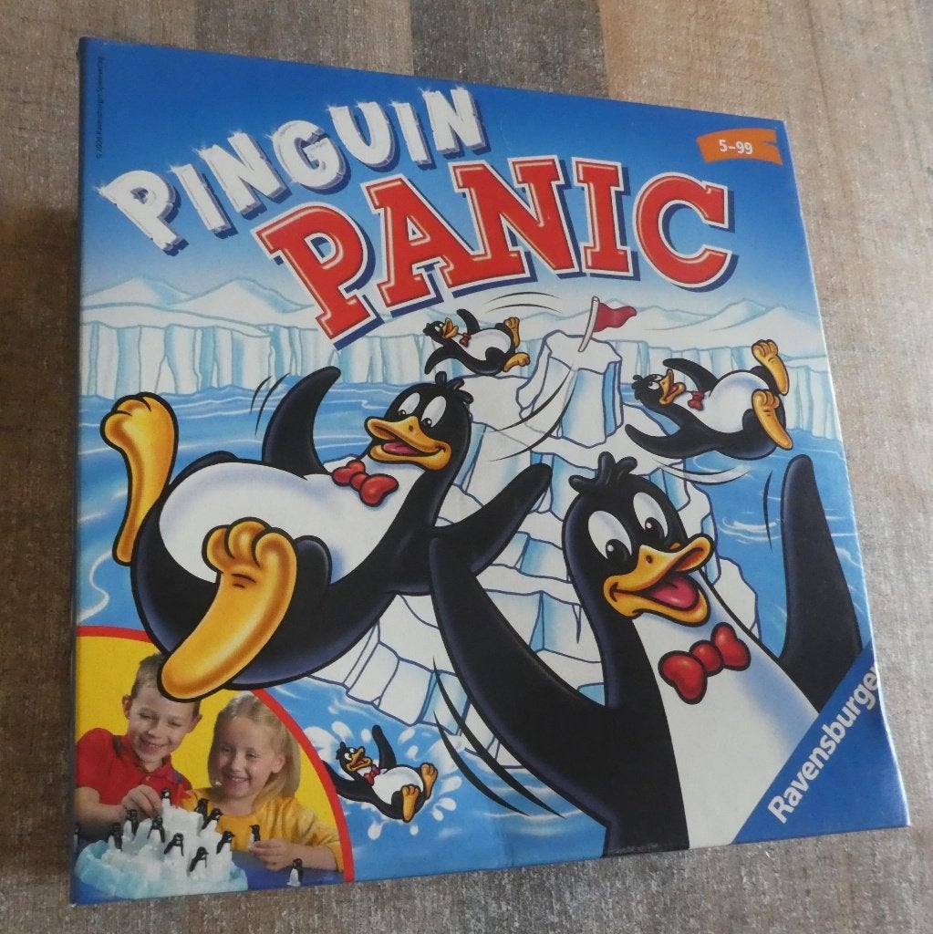 Ravensburger Pinguin Panic - bordspel vanaf 5 jaar., Een of twee spelers, Ophalen of Verzenden, Zo goed als nieuw, Ravensburger