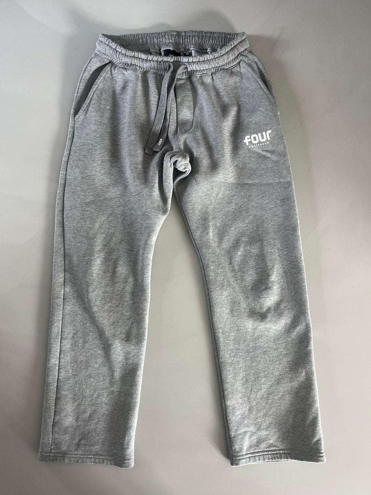 FOUR Amsterdam joggingbroek grijs mt 16 (164), Ophalen of Verzenden, Zo goed als nieuw, Jongen of Meisje, Broek