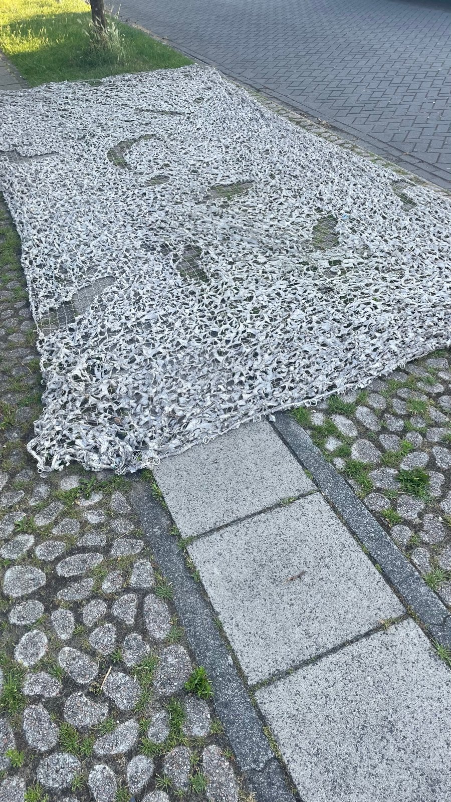 Camouflage net wit, Ophalen of Verzenden