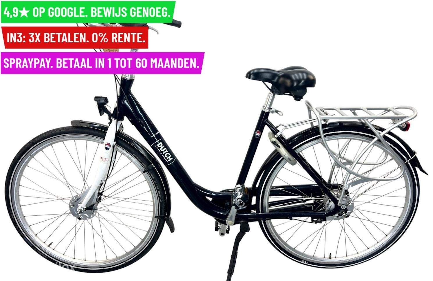 Damesfiets Dutch Bicycle 28"/51cm/7ver - Garantie/Levering, Overige merken, 9713 Bv Groningen, Gebruikt, 56 cm of meer