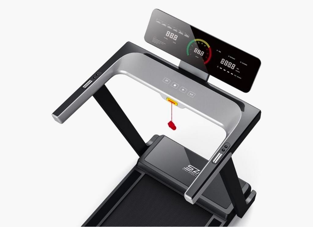 Senz Sports M1500 Loopband - Opklapbaar & Ruimtebesparend, Nieuw, Ophalen of Verzenden, Metaal, Loopband