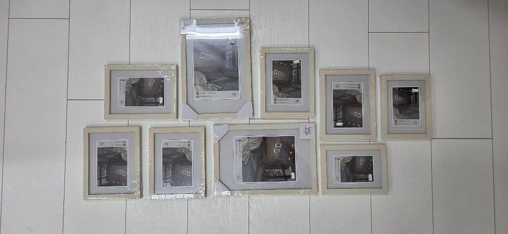 Fotolijst / Foto lijsten / Houten set - lijst Struktura wit, Audio, Tv en Foto, Fotografie | Fotolijsten, Nieuw, Standaard fotolijst
