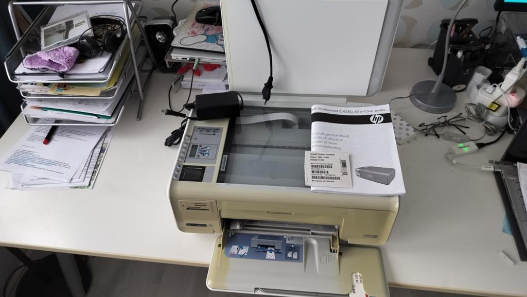 Gebruikte HP Photosmart C4380 all in one printer.o, Ophalen, Kleur printen, Gebruikt, Inkjetprinter
