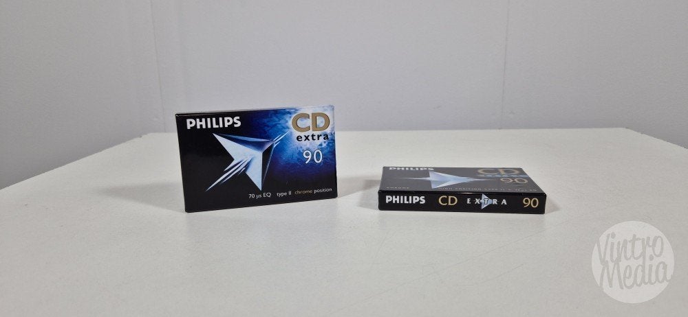 Philips CD Extra Cassettebandje | 90 Minuten | Tape | Nieuw, 2 t/m 25 bandjes, Overige genres, Ophalen of Verzenden, Nieuw in verpakking