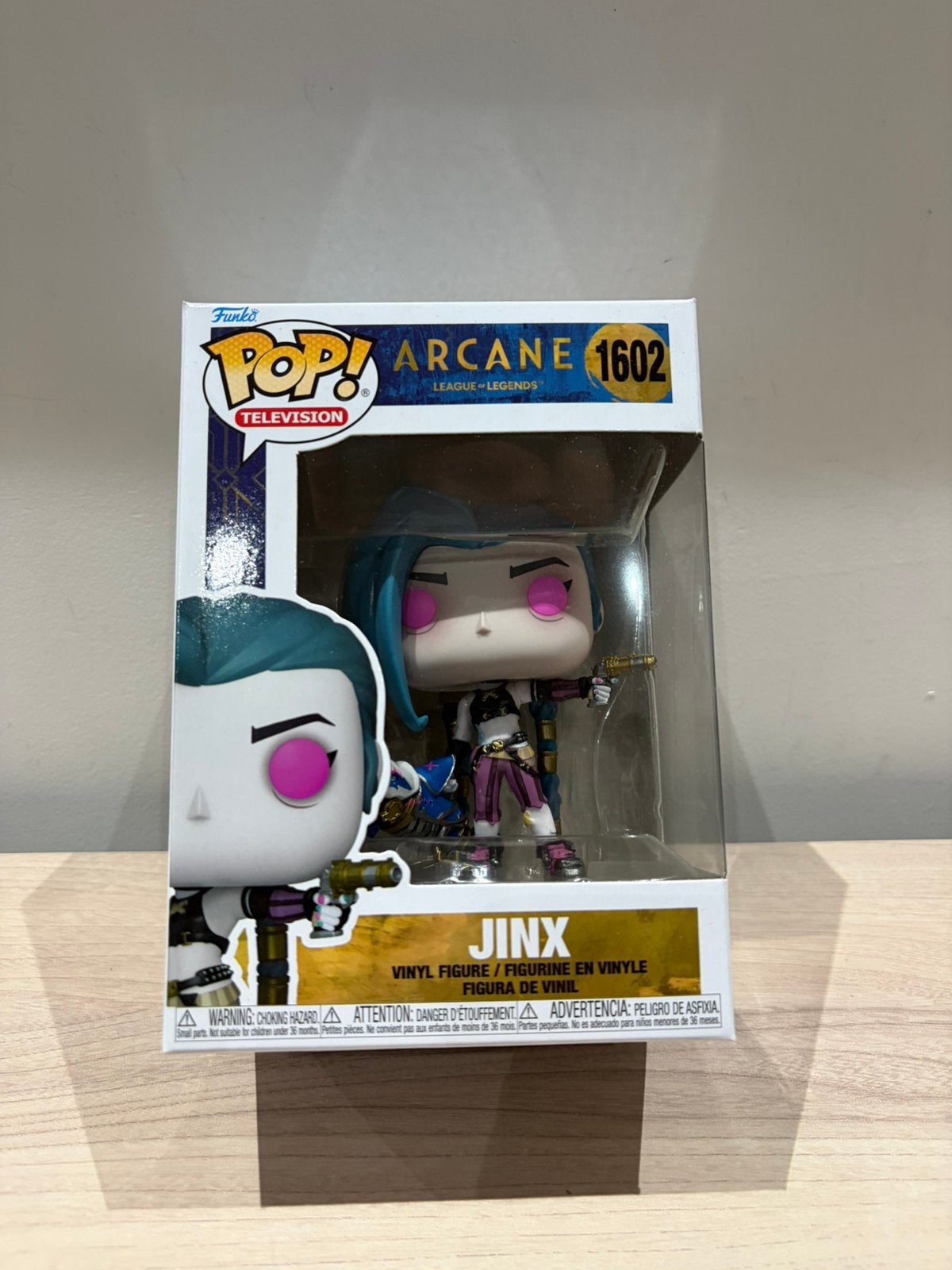 Jinx #1602 Funko Pop! - Arcane (League of Legends), Verzamelen, Funko Europe, Nieuw, Ophalen of Verzenden, 4th floor, 1 Queen Caroline St, London W6 9YN, Verenigd Koninkrijk