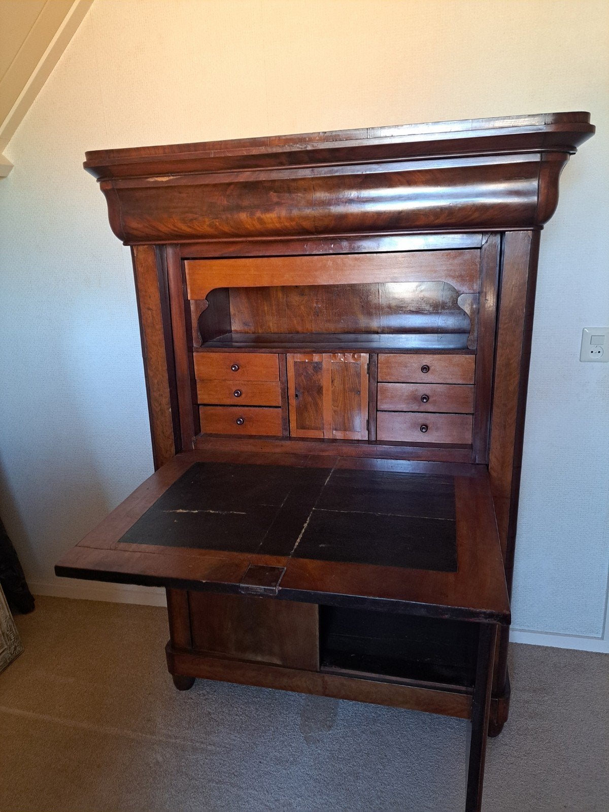 oude Secretaire kast, Ophalen of Verzenden, Biedermeier