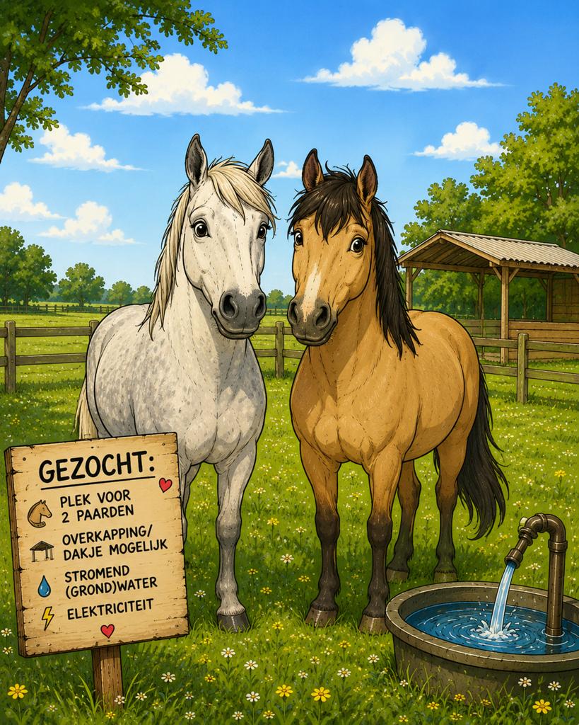 Gezocht: stukje land / stalling omgeving Nijmegen, Dieren en Toebehoren, Weidegang