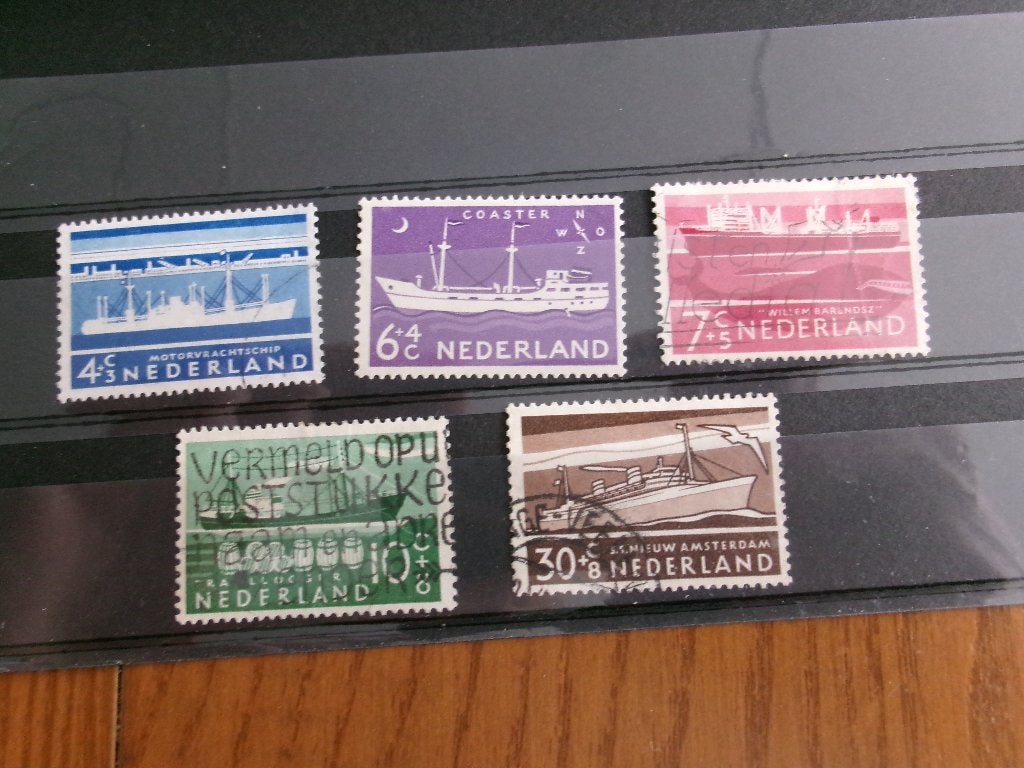 1957 - zomerzegels (109h) lees tekst, Postzegels en Munten, Postzegels | Nederland, Ophalen of Verzenden, Gestempeld