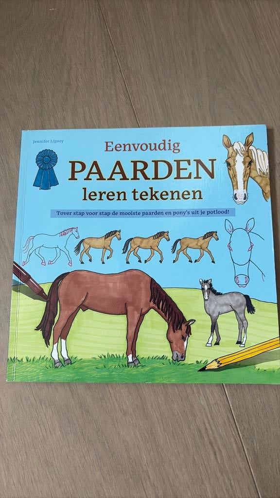 Eenvoudig paarden leren tekenen, Ophalen of Verzenden, Nieuw, Overige typen