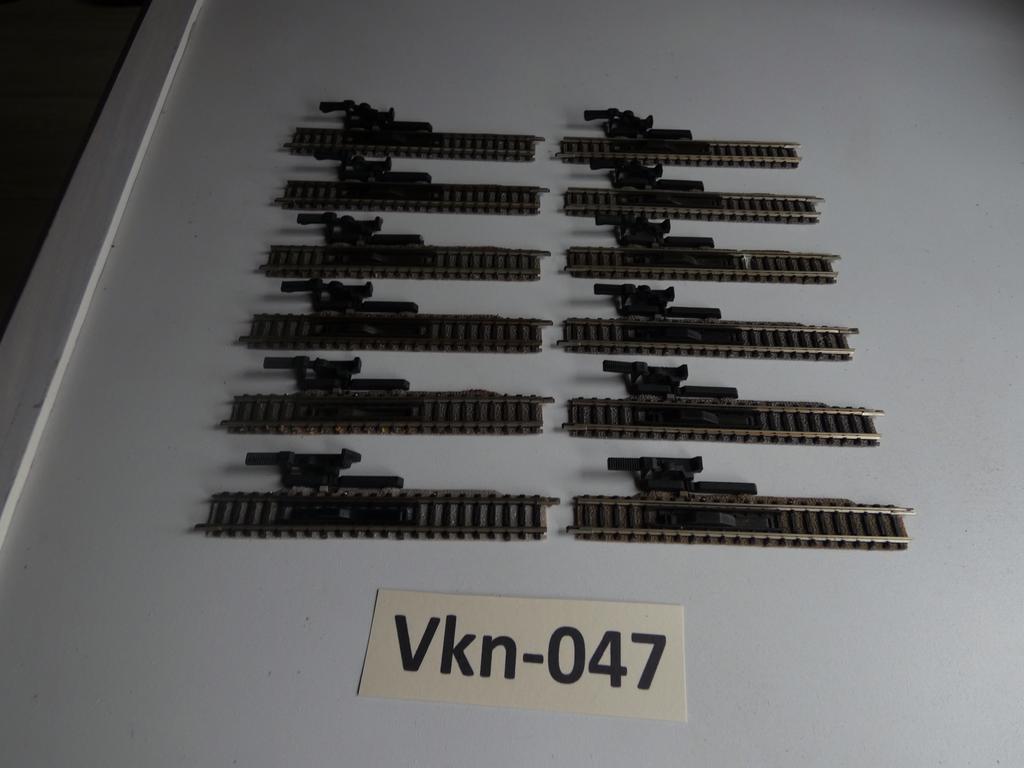 Vk-047 N Spoor Opruimkavel Handontkoppelrails FleischmannDB, Hobby en Vrije tijd, Modeltreinen | N-Spoor, Gebruikt, Rails, Gelijkstroom