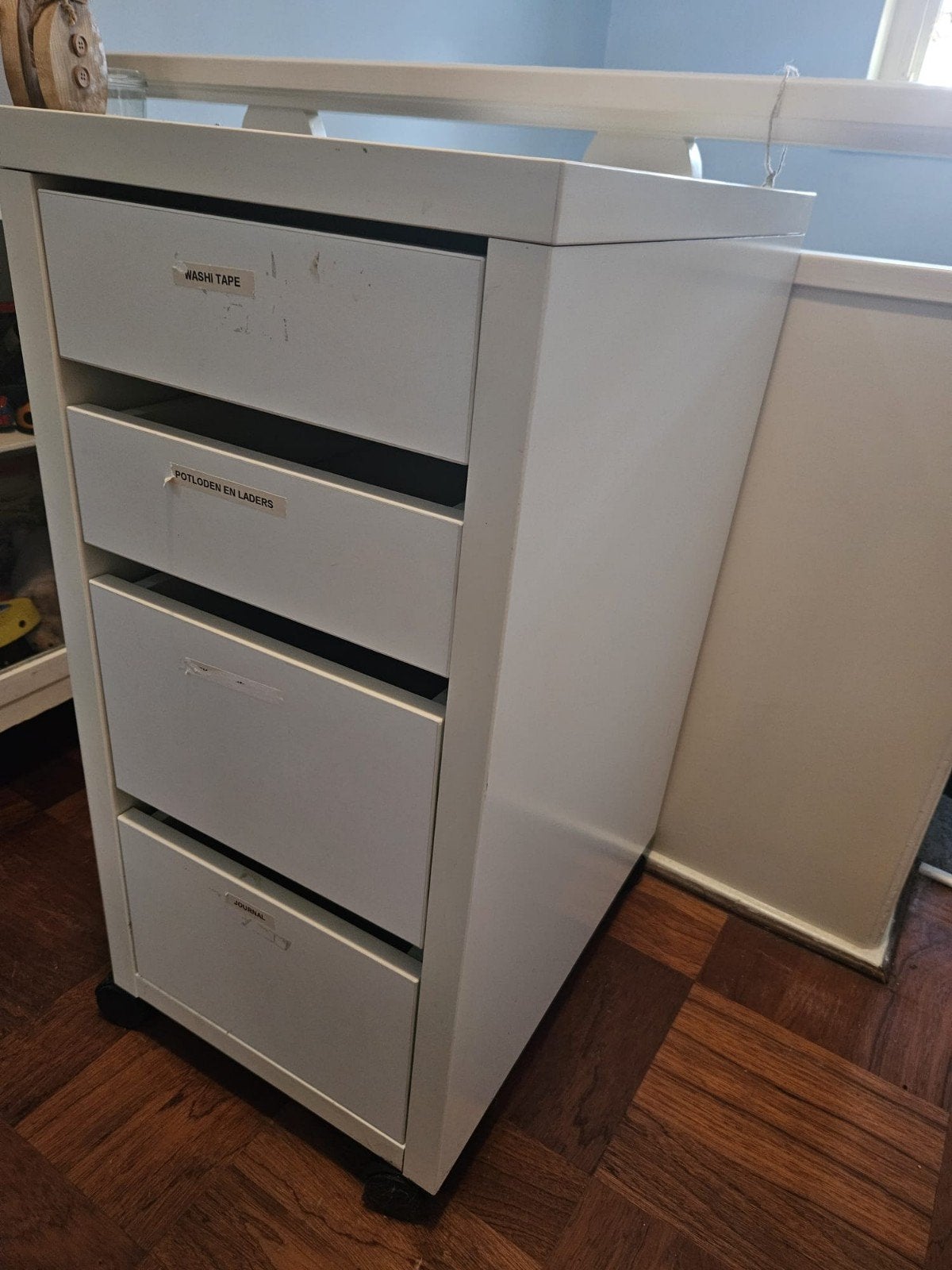 laden kastje micke ladeblok ikea, Ophalen, Gebruikt, 25 tot 50 cm, Minder dan 100 cm